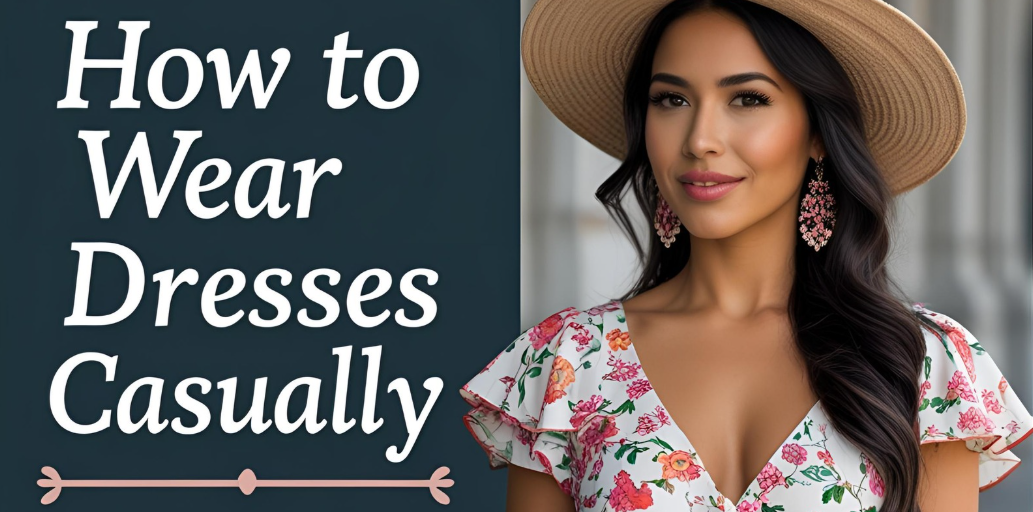 How to Wear Dresses Casually .