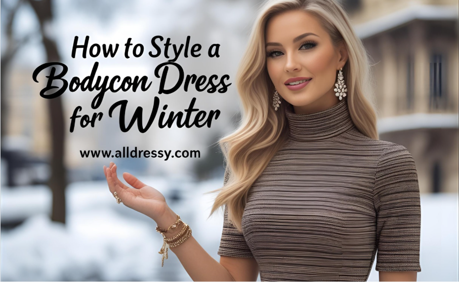 How to Style a Bodycon Dress for Winter
