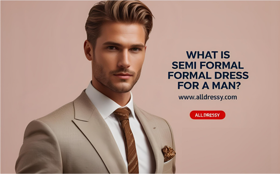 What Is Semi Formal Dress for a Man