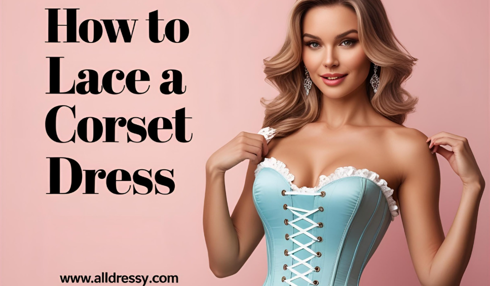 How to Lace a Corset Dress