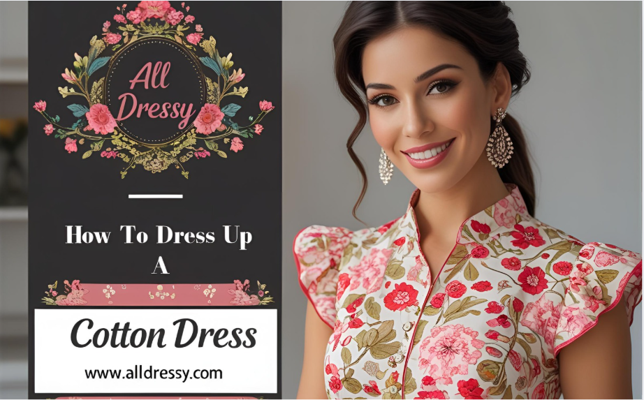 How to Dress Up a Cotton Dress