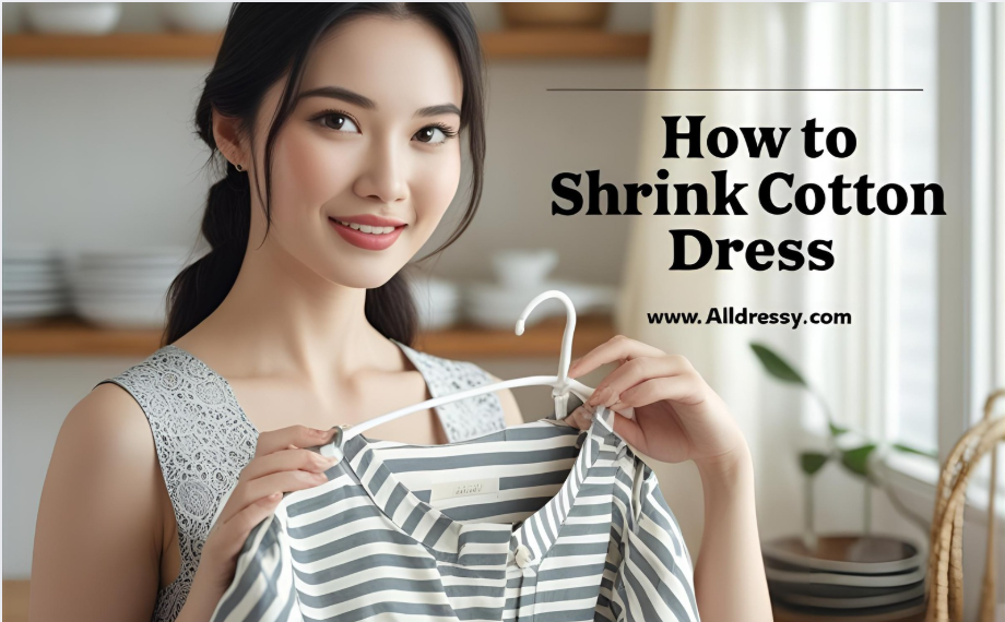 How to Shrink Cotton Dress