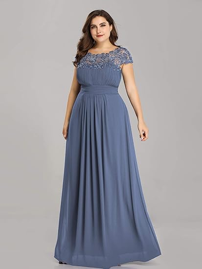 Ever-Pretty Women's Chiffon Empire Waist Wedding Gown