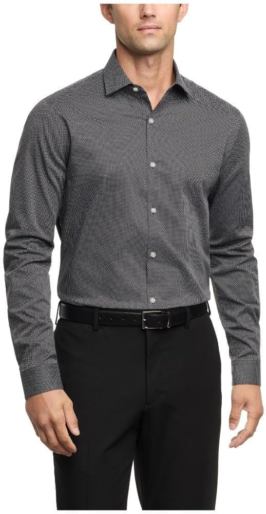 Kenneth Cole REACTION Men’s Slim-Fit Stretch Dress Shirt