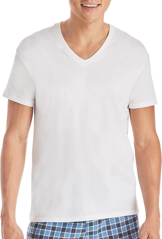 Amazon Essentials Men's V-Neck Undershirt
