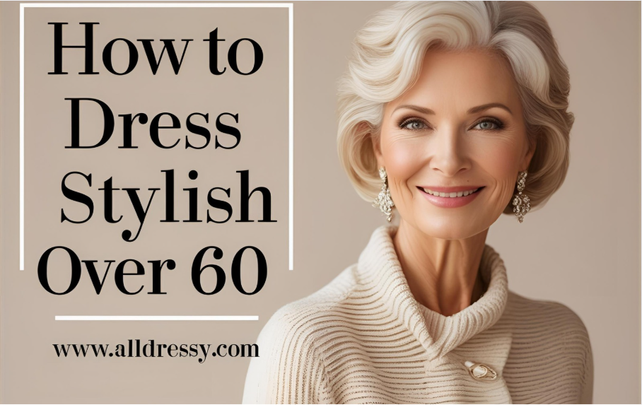 How to Dress Stylish Over 60