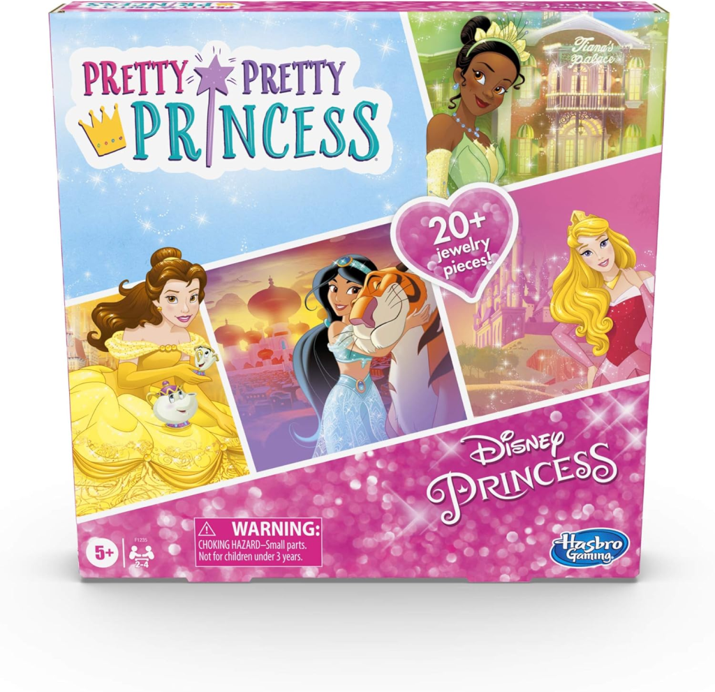 Hasbro Gaming Pretty Pretty Princess Board Game (Classic Edition)