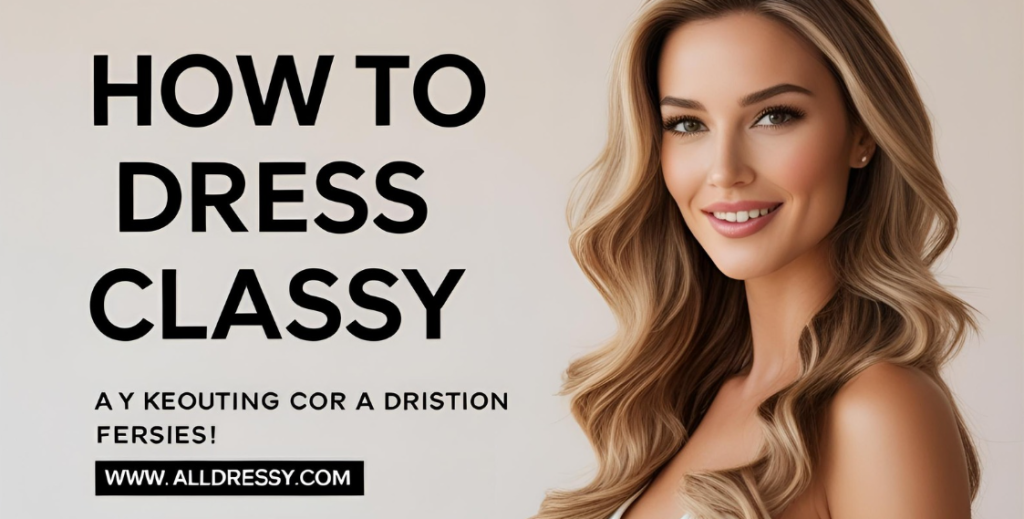 How to Dress Classy