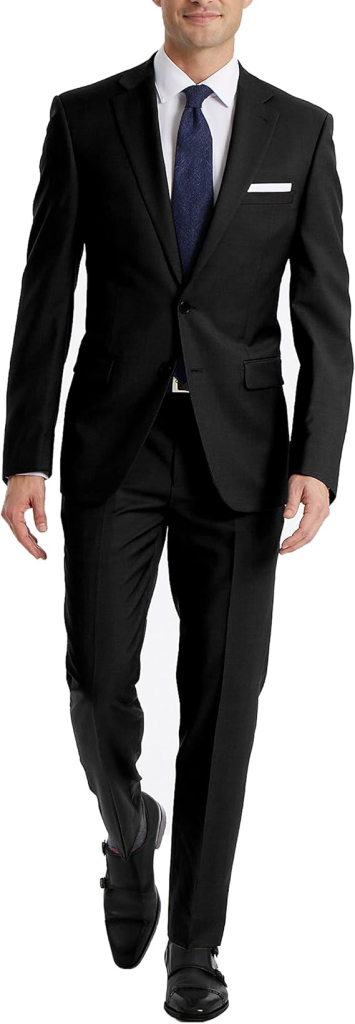 Calvin Klein Classic‑Fit Performance Suit Separates