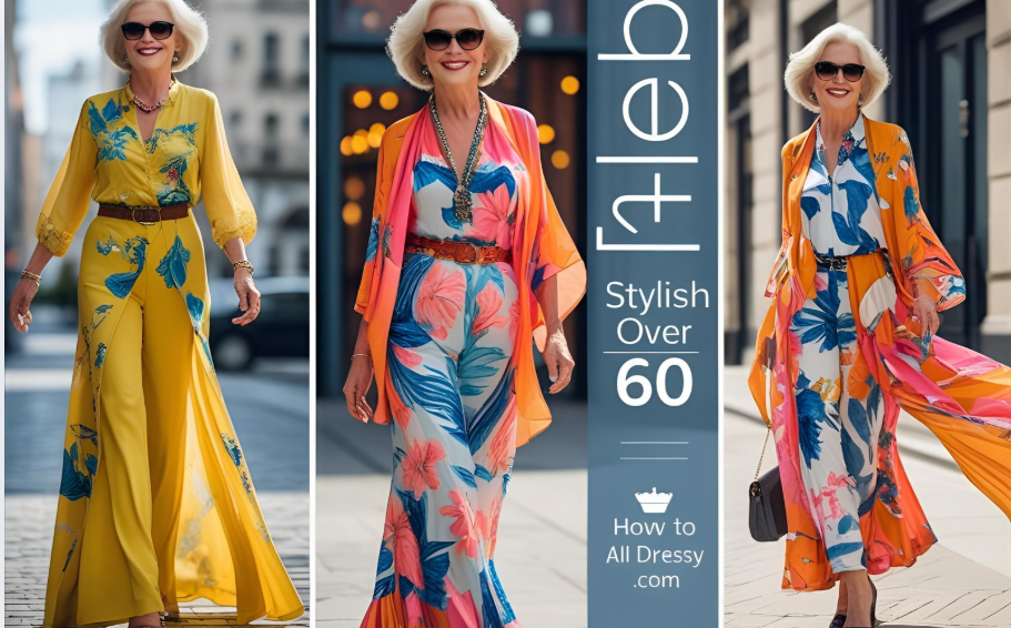 How to Dress Stylish Over 60