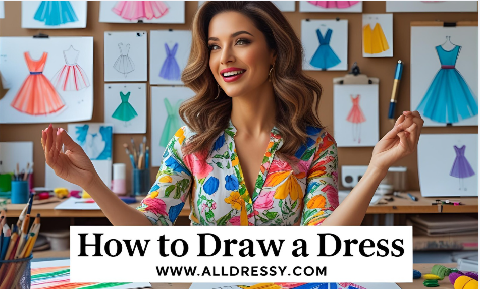 How to Draw a Dress
