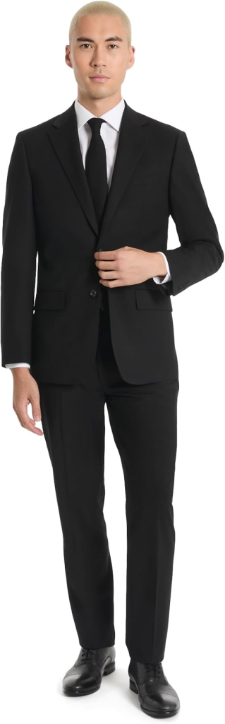  Calvin Klein Modern‑Fit 100 % Wool Tuxedo (Separates)