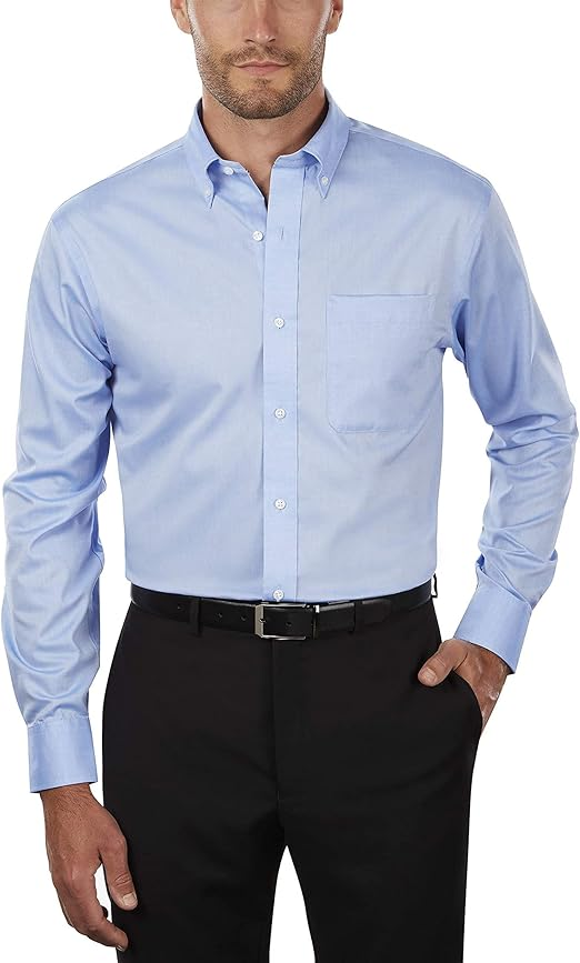 Tommy Hilfiger Grandad‑Collar Poplin Shirt
