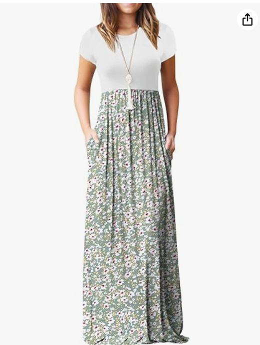 Grecerelle Sleeveless Racerback Maxi Dress with Pockets