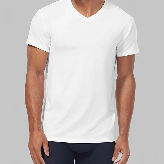 Tommy John Second Skin V‑Neck Stay‑Tucked Undershirt