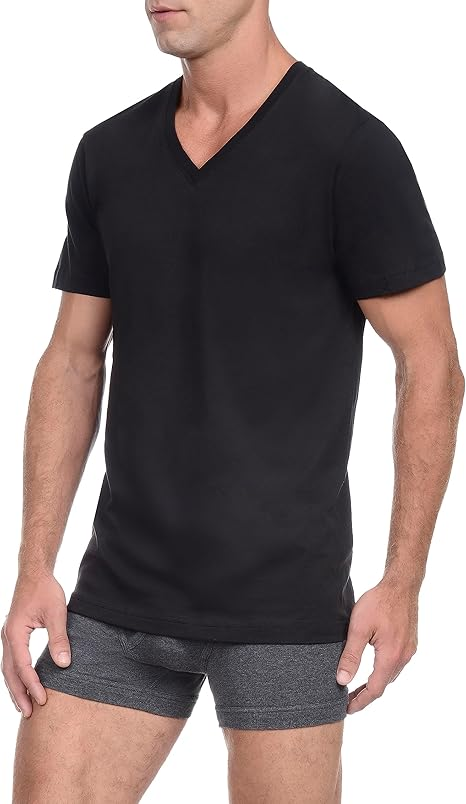 2(X)IST Pima Cotton V‑Neck Undershirt (or Essential Cotton V‑Neck)
