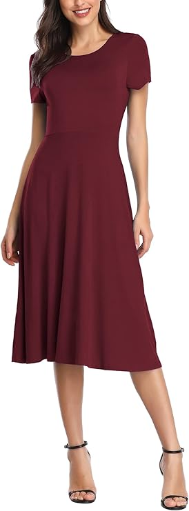 Urban CoCo Women’s Casual Swing Dress