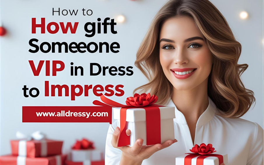 How to Gift Someone VIP in Dress to Impress