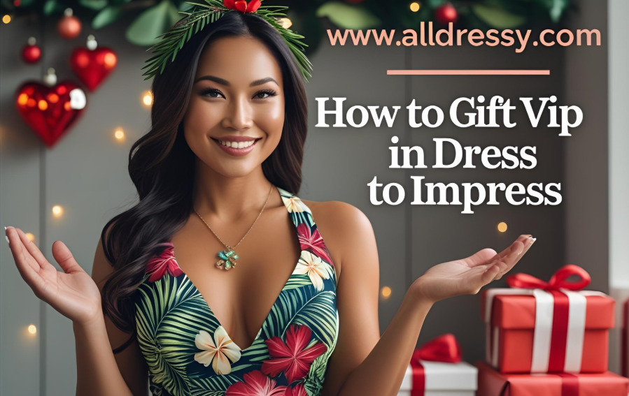 How to Gift VIP in Dress to Impress