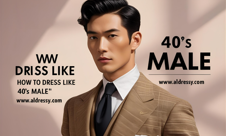 How to dress like the 40s male