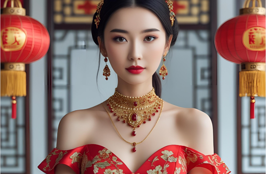 What Color Jewelry Goes With Red Dress