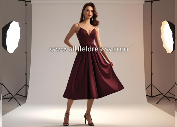 What Color of Shoes Goes with Burgundy Dress