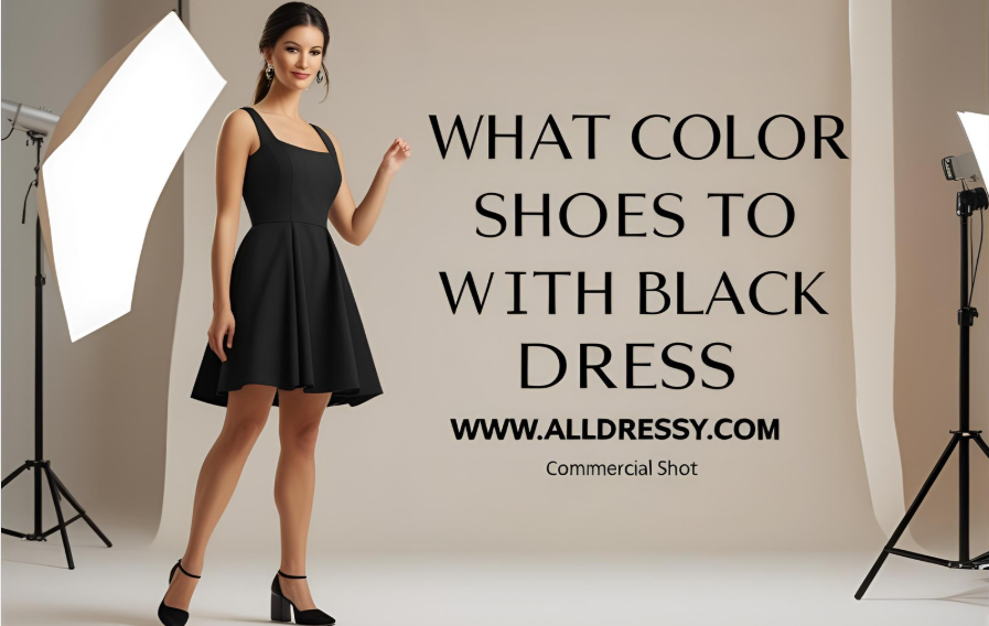 What Color Shoes to Wear with Black Dress