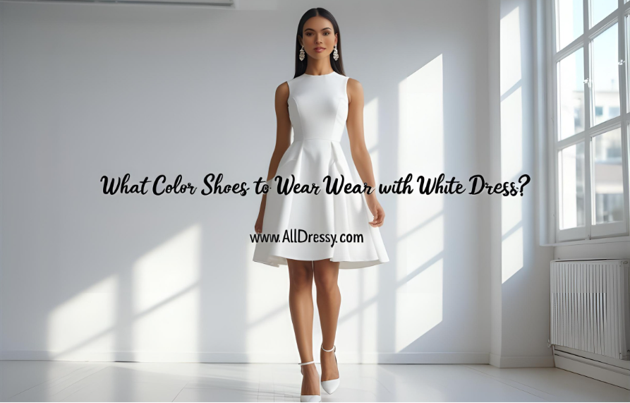 What Color Shoes to Wear with White Dress
