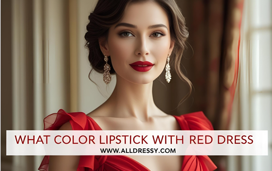 What Color Lipstick With Red Dress