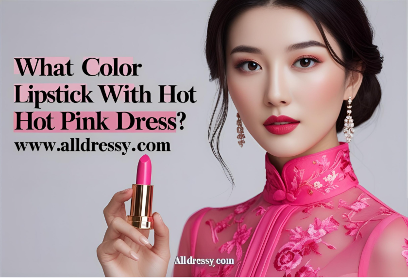 What Color Lipstick with Hot Pink Dress