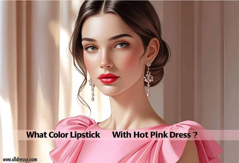 What Color Lipstick with Hot Pink Dress