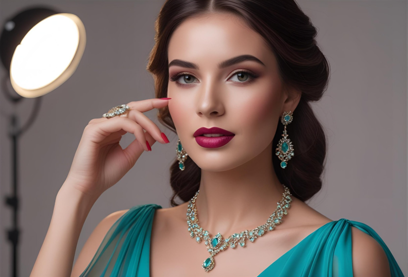 What Color Lipstick with Teal Dress