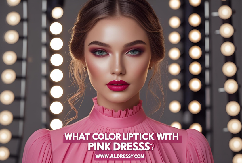 What Color Lipstick with Pink Dress