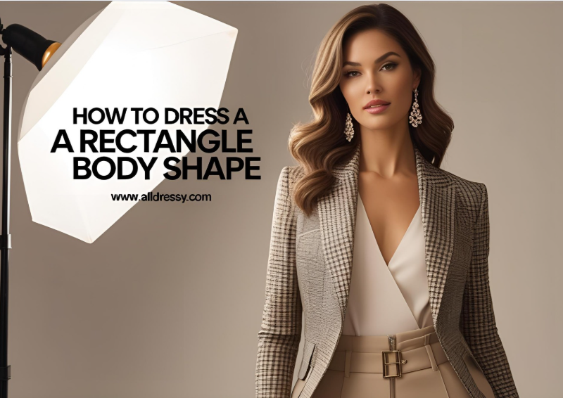 How to Dress a Rectangle Body Shape