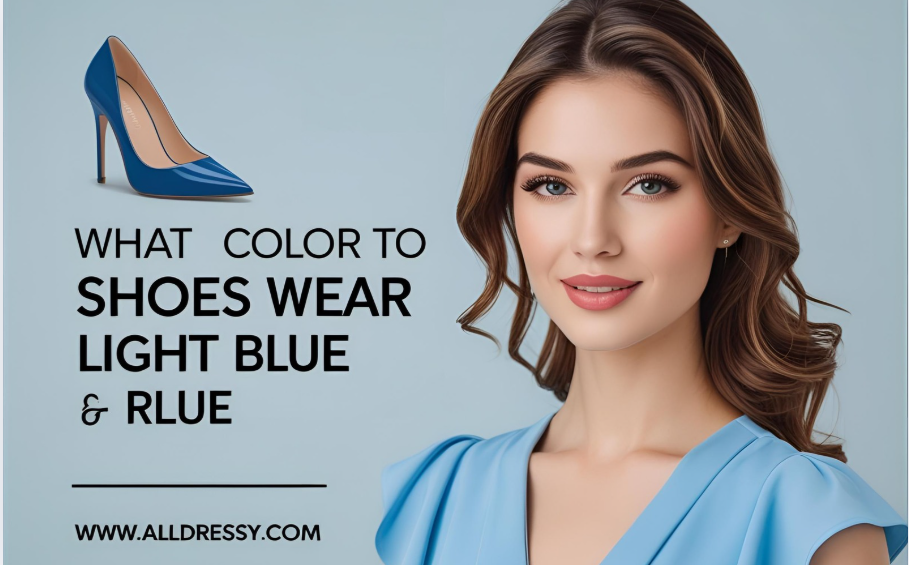 What Color Shoes to Wear with Light Blue Dress