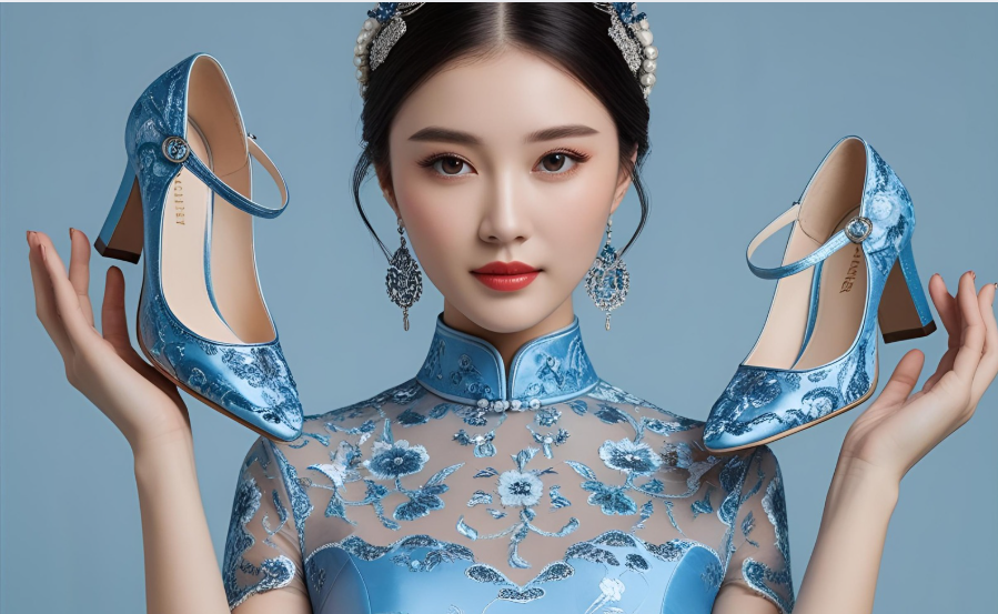 What Color Shoes to Wear with Light Blue Dress