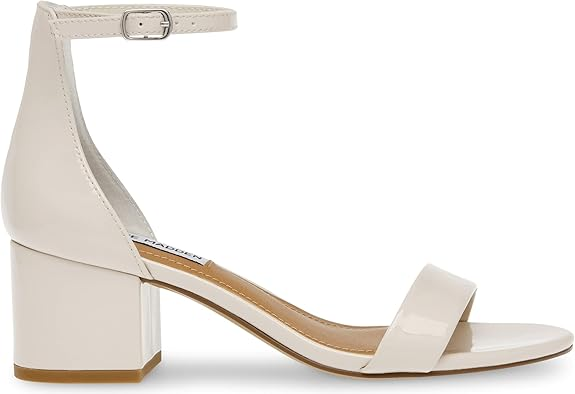 Steve Madden Women's Irenee Sandal (White Leather)