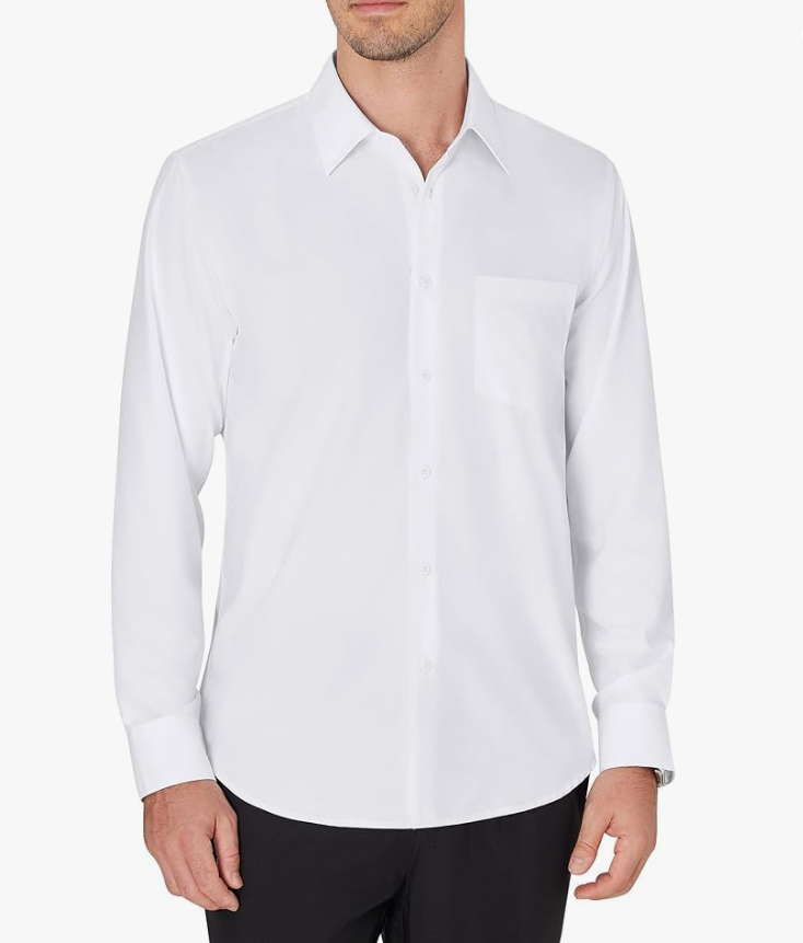 Hawes & Curtis Men's White Dress Shirt