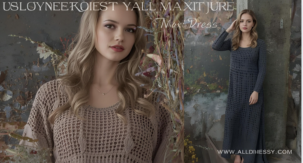 How Much Yarn for Crochet Maxi Dress