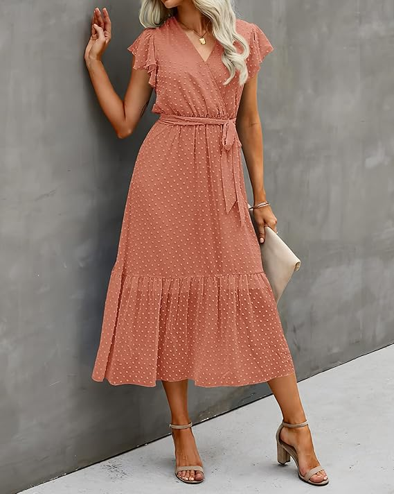  Boho / Lightweight Wrap-Style or Flow Dress (Simple Bohemian Look)