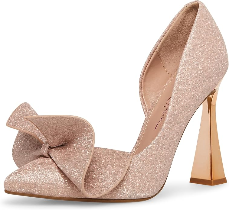 Metallic High Fashion Pump or Statement Shoe
