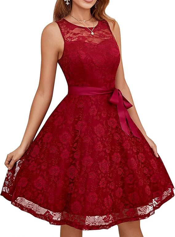 Lace Bodycon Maternity Dress with 3/4 Sleeves