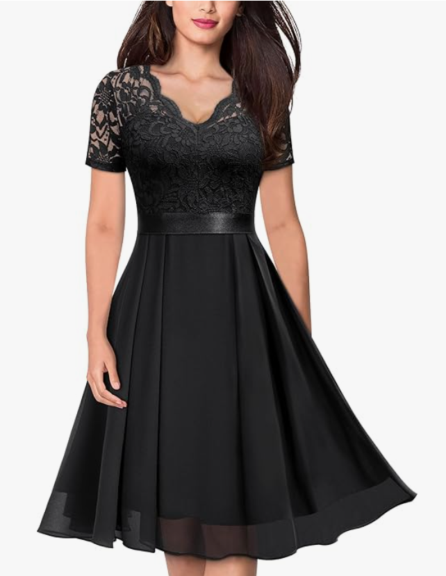 Vintage-Inspired Modest Wedding Dress With Lace