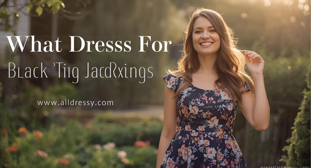 What Dress for Black Tie Wedding