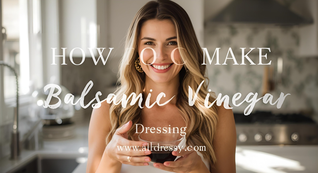 How to Make Balsamic Vinegar Dressing