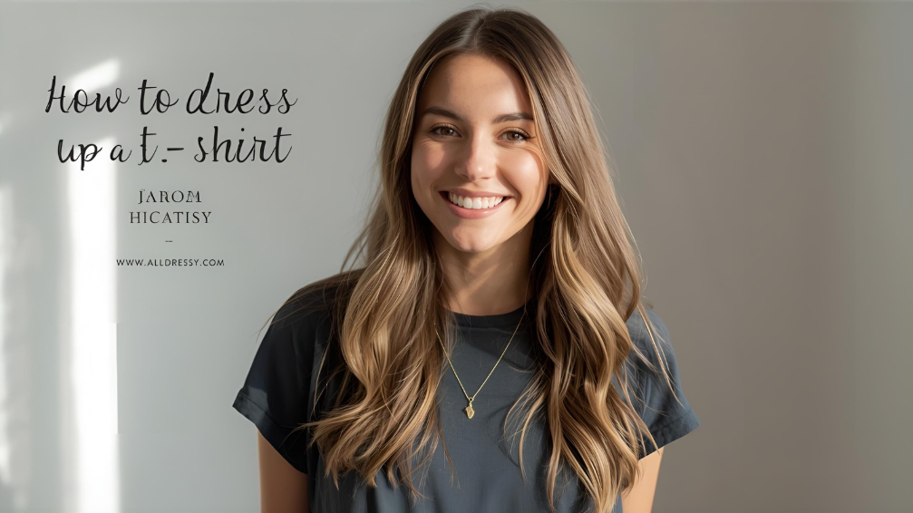 How to Dress Up a T Shirt