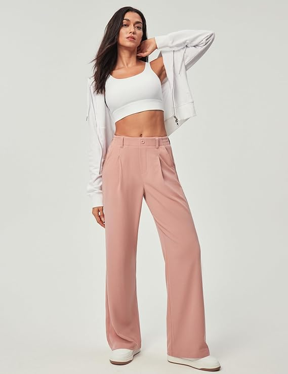 Ewedoos Wide‑Leg Dress Pants
