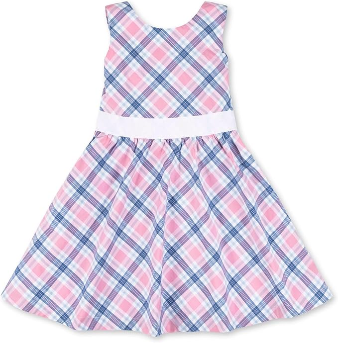 Hope & Henry Girls’ Organic Cotton Fit-and-Flare Party Dress