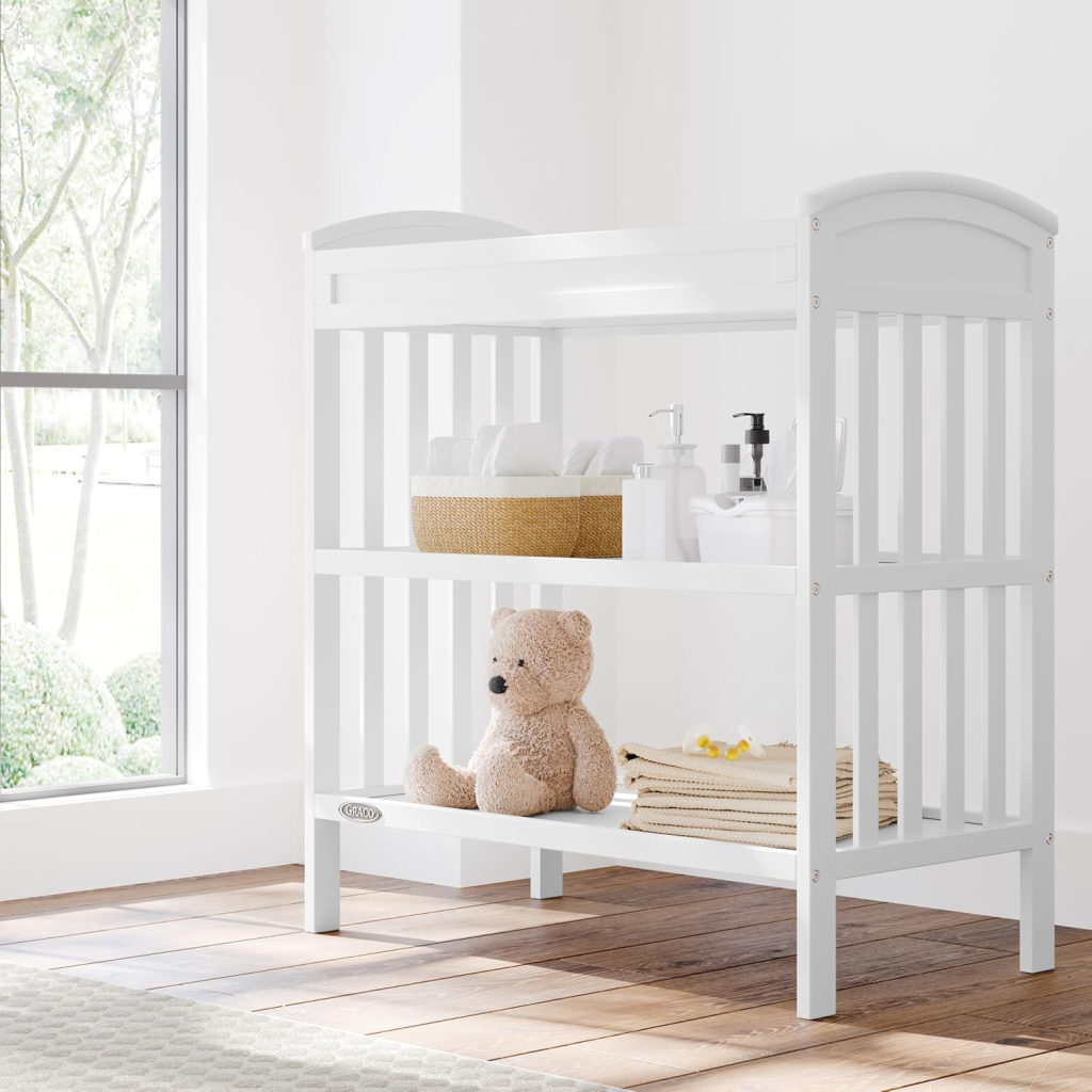 Graco Emilia 4-in-1 Convertible Dresser Changing Table
