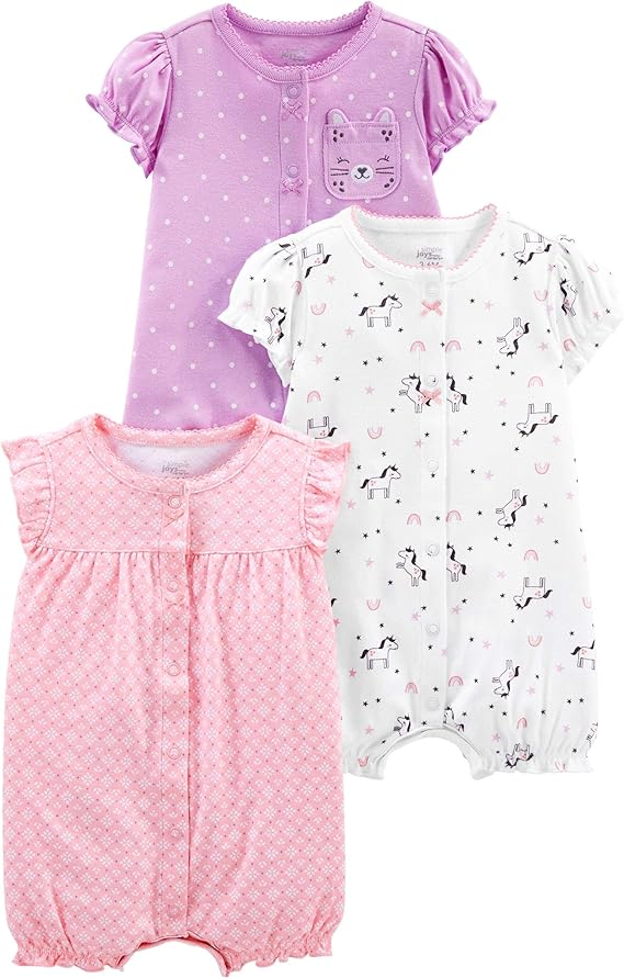 Carter’s Baby Girls’ 3-Pack Dress Set